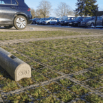 Stop-roues plastique recyclé O2D