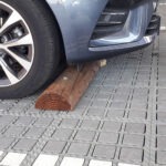 Stop-roues bois - fonctionnel